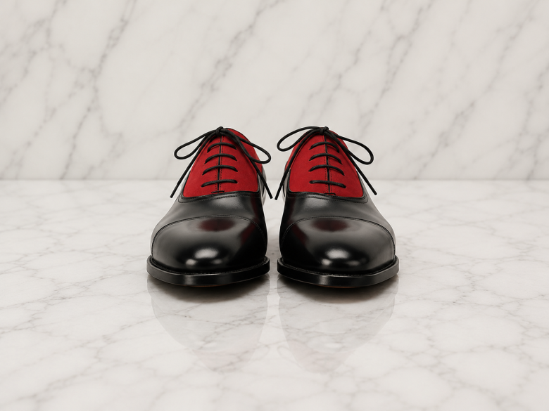 Men's Two-Tone Oxford Shoes