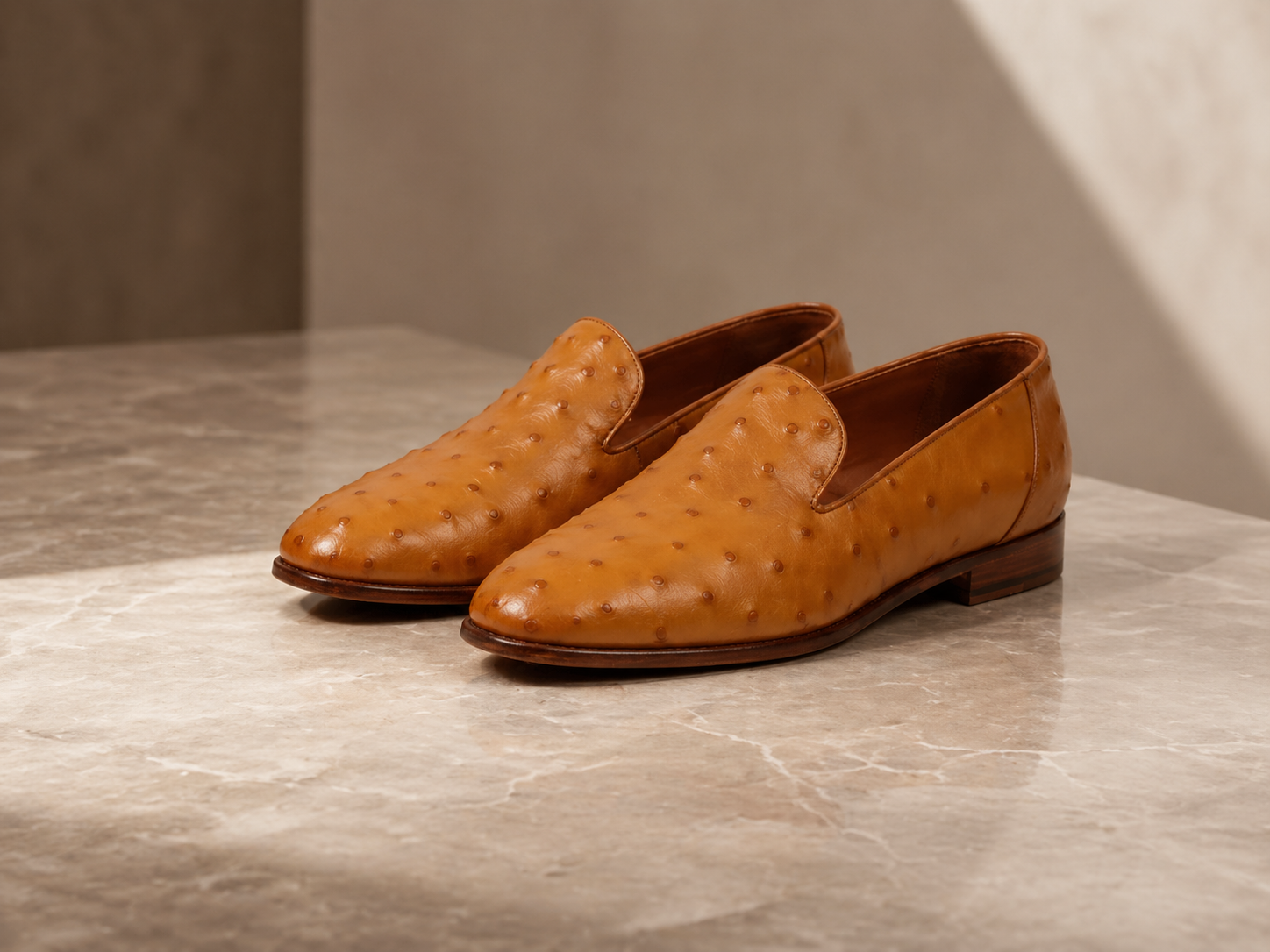 Men’s Handmade Leather Loafers – Luxury Slip On Dress Shoes
